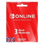 【UK版】Nintendo Switch Online - 3 Month / ニンテンドー スイッチ オンライン 3ヶ月
