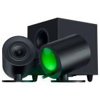 Razer レイザー Nommo V2 Razer レイザー Nommo V2 2つのフルレンジドライバー サブウーファー搭載 2.1chゲーミングスピーカー USB Bluetooth ノンモ ブイツー