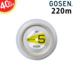 バドミントン ガット G-TONE5 220m ゴーセン BS0653 GOSEN 4割引