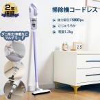 掃除機 コードレス 強力 ダニ駆除 サイクロン 軽量 強力吸引 充電式 3way パワーヘッド 吸引力 クリーナー すき間ノズル 静音 省エネ 安心延長保証対象 2024