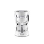 デロンギ(DeLonghi) ドリップコーヒーメーカー 0.65L ホワイト アクティブシリーズ ICM14011J-W