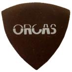 ウクレレ本革製ピック オルカス ORCAS UK Leather Pick OULP-TRM-BRN ウクレレ用ピック ブラウン