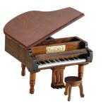ショッピングオルゴール 木製ミニアンティークオルゴール グランドピアノ ~カノン~ ニデックインスツルメンツ オルゴール