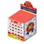 ビンゴ 大判ビンゴカード30 Hanayama ハナヤマ