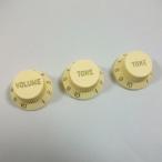 Montreux モントルー SC ノブ Strat 1V2T knob set Ivory 8572