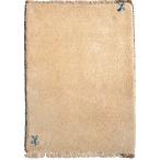 ペルシャ絨毯ギャベ　マット　約42×56 ｃｍ　ミニマット　手織り絨毯　ギャッベ　