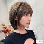 自然な人毛100%フルウィッグ レディ�
