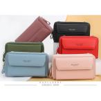 お財布ポシェット お財布バッグ ポシェット かわいい ショルダー 長財布 レディース 使いやすい 収納力