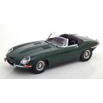 KK scale 1/18 Jaguar E Type Series 1 LHD Convertible open 1961　ダークグリーン　ダイキャスト製　ジャガー