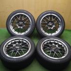 [ бесплатная доставка ] spew groove!20 год!9.5 минут *BBS RS908H 225/50R18 Goodyear Vector 4Seasonsbekta-4 season z18 дюймовый PCD114.3/5H*3110604Hno