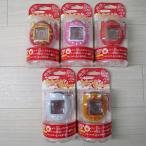 [ бесплатная доставка ] не использовался 5 пункт продажа комплектом * Bandai Shuku Keitai Kaitsuu! Tamagotchi + красная серия Tamagotchi Plus яблоко ...103204-0134213 K51 текущее состояние товар *