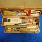 [ бесплатная доставка ] чистый! продажа комплектом! комплект * угол выгода. плотничный инструмент комплект введение для набор инструментов пила can nano Miki li монтировка и т.п. дерево коробка кейс ручной инструмент *