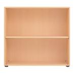 Garage 木製収納庫 W900×H800タイプ オフィス家具 ストレ−ジ GF-080E 木目