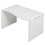 デスク AF-127NH-R Garage ホワイトおしゃれなデスク パソコンデスク AF 波形タイプ 1200