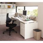 デスク AF-187MH オフィス家具 Garage ホワイトおしゃれなデスク パソコンデスク M形タイプ 1800 700