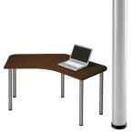 Garage デスク 高級 オフィス おしゃれなデスク 平机 D2 D2-A-ST マホガニー 送料無料