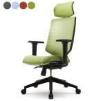 会議用椅子 T30チェア 可動肘 4色 ヘッドレスト付き FHTN302RF SIDIZ(シディズ) オフィスチェア ワークチェア 会議室(個人様お届け可能商品)