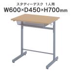 在庫切： スクールデスク 学習机 W600mm 6台以上は更に・・スモール研修デスク 送料無料 ZSDY1-NA