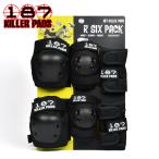 キラーパッド キッズ プロテクターセット 3点セット 子供用 187 KILLER PADS Jr Six Pack Pad Sets PRE-K スケートボード