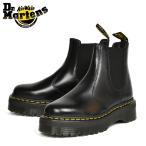 SALE ドクターマーチン チェルシーブーツ クァッド 厚底  サイドゴアブーツ Dr.Martens 2976 QUAD BLACK 24687001