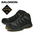 ショッピングSALOMON サロモン SALOMON XA TRACKER GORE-TEX Black/Asphalt/Coyote Brown エックスエー トラッカー ゴアテックス 防水 L47822600