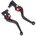 黒 CNC アルミ削り出し 6段調整出来るブレーキレバー 左右セット Yamahaシグナス用 W047