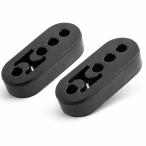 2個セット 汎用4穴ゴムブッシュ（マフラーハンガー）防振ゴム・マフラーサポートクッション YZA093