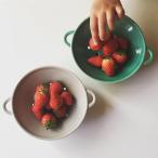 スタジオエム ベリーボウル 水切り ざる コランダー 食器 陶器 おしゃれ 電子レンジOK  STUDIO M'