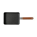 玉子焼 フライパン 角 ambai 日本製 鉄製 木製ハンドル