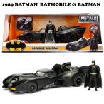 JADATOYS 1/24 1989 BATMAN BATMOBILE W/BATMAN バットモービル jada ミニカー リターンズ DC COMIC バットマンミニカー 車 父の日 新品