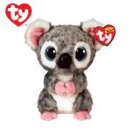 ビーニーブーズ ty 〔カーリ〕M コアラ 動物 ぬいぐるみ Beanie Babies boos グレー ピンク