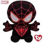 TY Marvel ぬいぐるみ ビーニー ブラックスパイダーマン SpiderMan アベンジャーズ マーベル