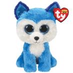 ビーニーブーズ ty 〔 プリンス 〕M ブルー ハスキー イヌ 犬 ふわふわ 動物 ぬいぐるみ Beanie Boo's