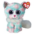 ビーニーブーズ ty 〔 オパール 〕M ネコ 猫 ふわふわ 動物 ぬいぐるみ Beanie Boo's