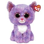 ビーニーブーズ ty 〔キャシディー〕ネコ L サイズ パープル 猫 動物 ぬいぐるみ Beanie Boo's