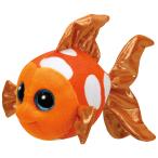 ビーニーブーズ ty 〔 サミ / SAMI 〕Mサイズ ぬいぐるみ サカナ 魚 熱帯魚 オレンジ 海の仲間