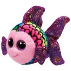ビーニーブーズ ty 〔 フリッピー / FLIPPY 〕Mサイズ ぬいぐるみ サカナ 魚 熱帯魚 パープル 海の仲間