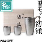 送料無料 名入れ 錫 ぐい呑 片口 大