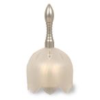  клетка .. колесо лотос колокольчик (.. rin ) белый . колокольчик предметы для домашнего буддийского алтаря 