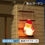 ショッピングサンタ サンタ クリスマス イルミネーション モチーフ イルミ ライト 屋外 LED led タカショー / はしごサンタ 1pc /小型