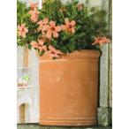 イタリア製テラコッタプランター 壁置きリッシオ Classico Toscano Cod.19 4167 素焼き 植木鉢