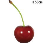 ショッピングさくらんぼ リアル さくらんぼ 1粒 カラフル 果物 くだもの チェリー 食品サンプル 看板 FRP オブジェ フルーツ お洒落 ディスプレイ かわいい イベント 置物 装飾 fr130029