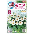 花種子 ジニア プロフュージョン ダブルホワイト サカ