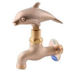  животное ключ имеется вентиль дельфин латунь цвет [GM3-F-414A](F-501 F-506 согласовано товар )ONLY ONE on Lee one ( пена . адаптор ( латунь цвет ) подарок )