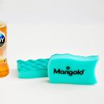 キッチンスポンジ 台所用 テフロンに優しい MARIGOLD KITCHEN SPONGE non scratch(2pc入)