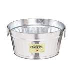 OBAKETSUo ведро корыто ведро 7.5L серебряный 