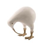 木製のオブジェ 置物  キウイ 小  ア