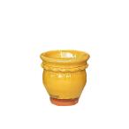 ウィッチフォード 植木鉢 グレイズド ラウンドフラワーポット直径12cmサイズ ハニー Whichford Pottery