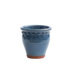 ウィッチフォード 植木鉢 グレイズドラウンドフラワーポット 直径17cmサイズ Whichford Pottery