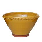 ウィッチフォード 植木鉢 グレイズド ローズボウル 直径37cmサイズ ハニー Whichford Pottery